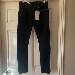 Levi's Men's 519 Extreme Skinny Black Jeans Sz 34/32.  NWT